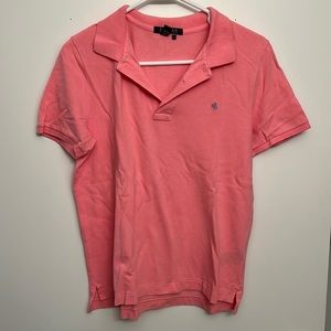 Lauren Ralph Lauren Cotton Pink Polo Top